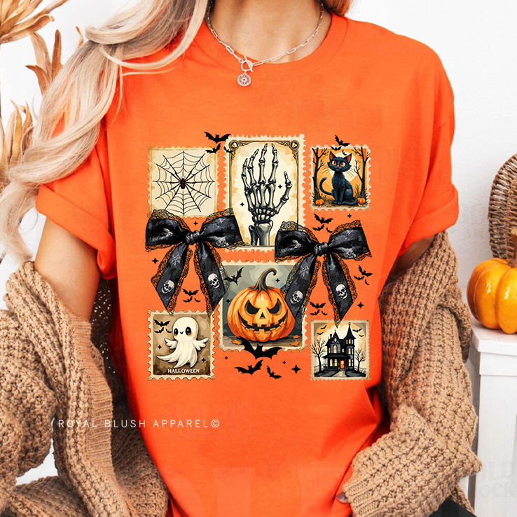 Halloween Stamps DTF Transfer