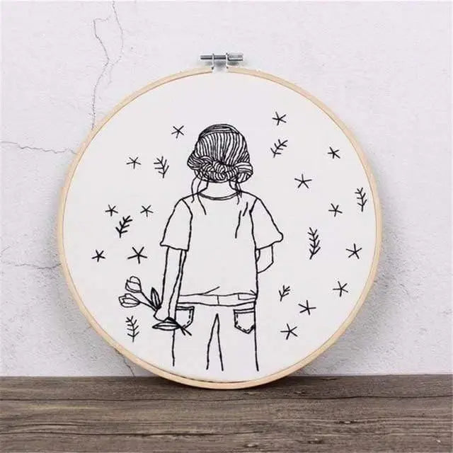 Easy Embroidery Kit for Beginner
