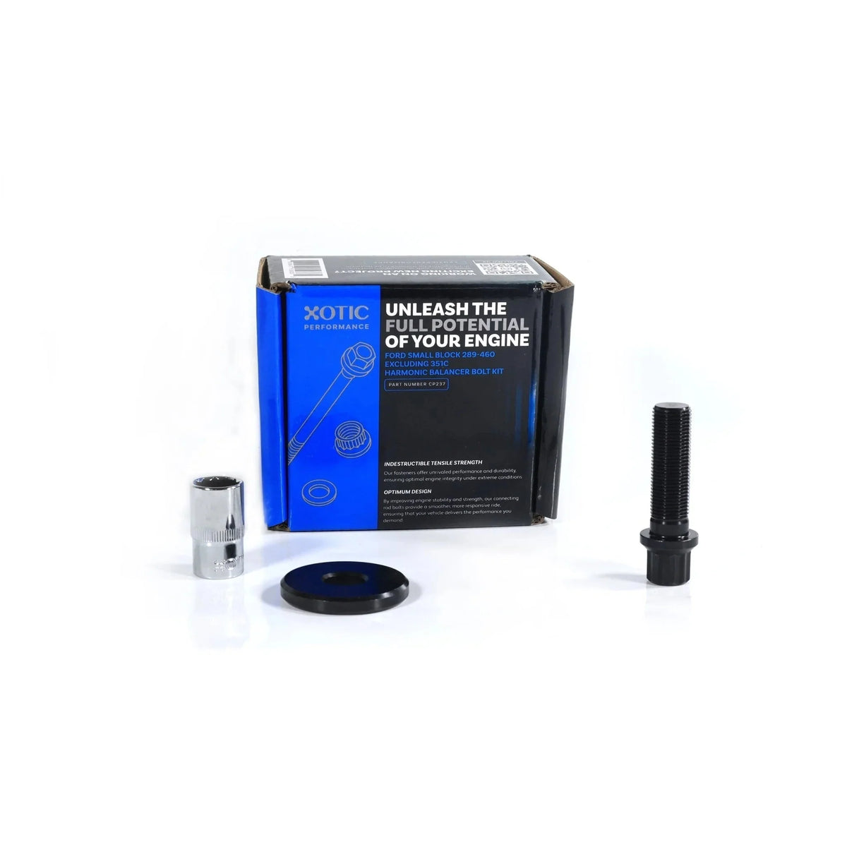 Harmonic Balancer Bolt Kit - Ford Small Block 289-460 Excluding 351C