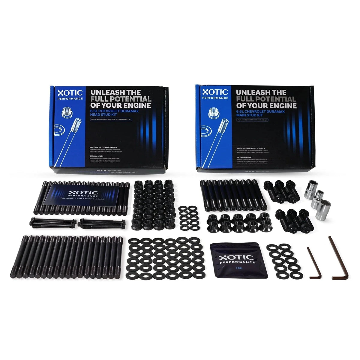 Head & Main Stud Combo Kit - 2006-2010 6.6L Chevrolet Duramax LBZ LMM