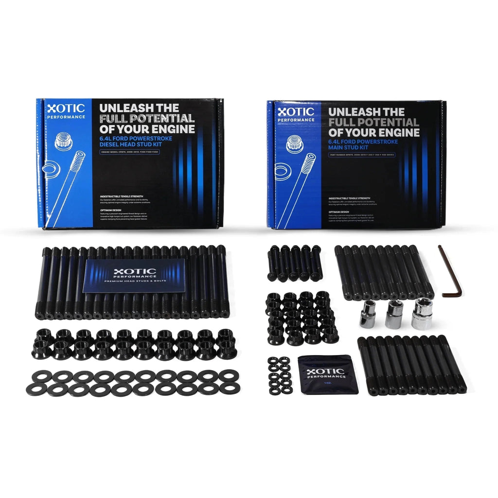 Head & Main Stud Combo Kit - 2008-2010 6.4L Ford Power Stroke