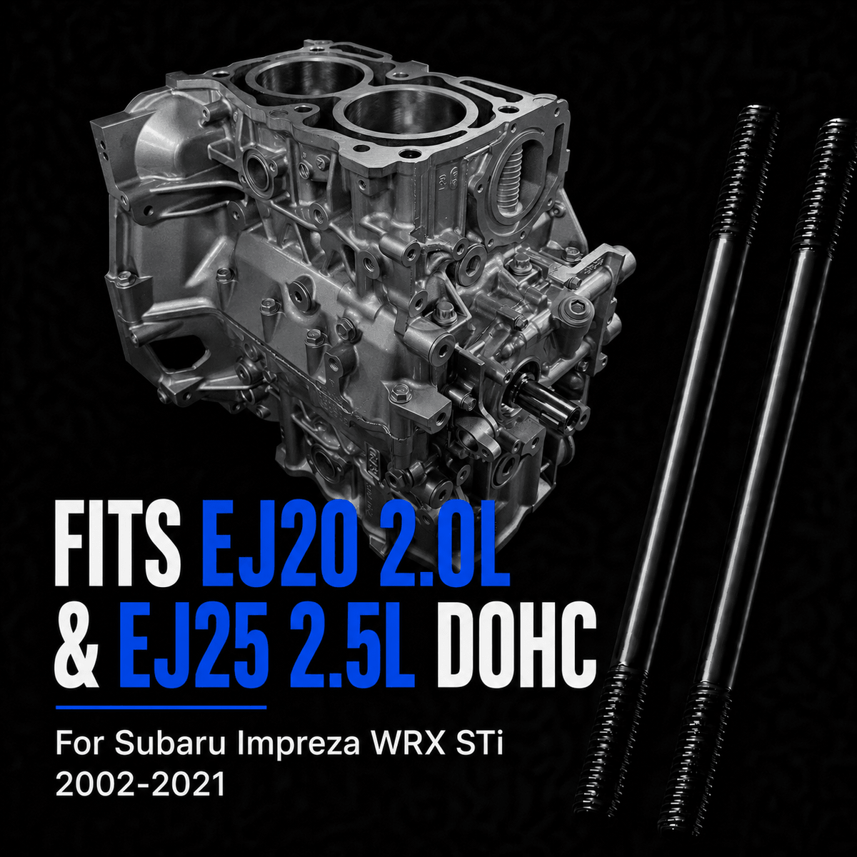 Head Stud Kit - 2002-2021 Subaru Impreza WRX STi EJ20 2.0L & EJ25 2.5L DOHC