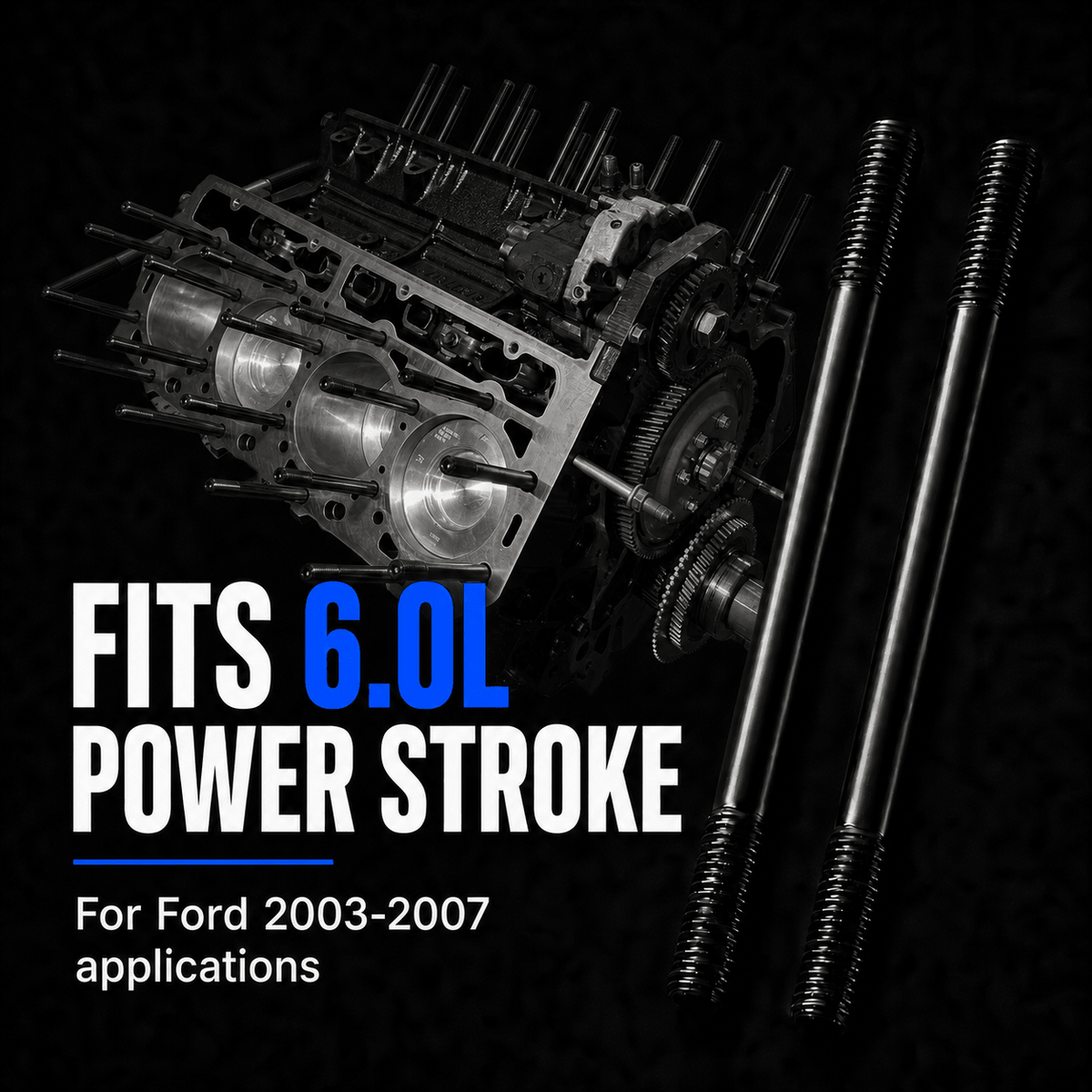 Head Stud Kit - 2003-2007 6.0L Ford Power Stroke