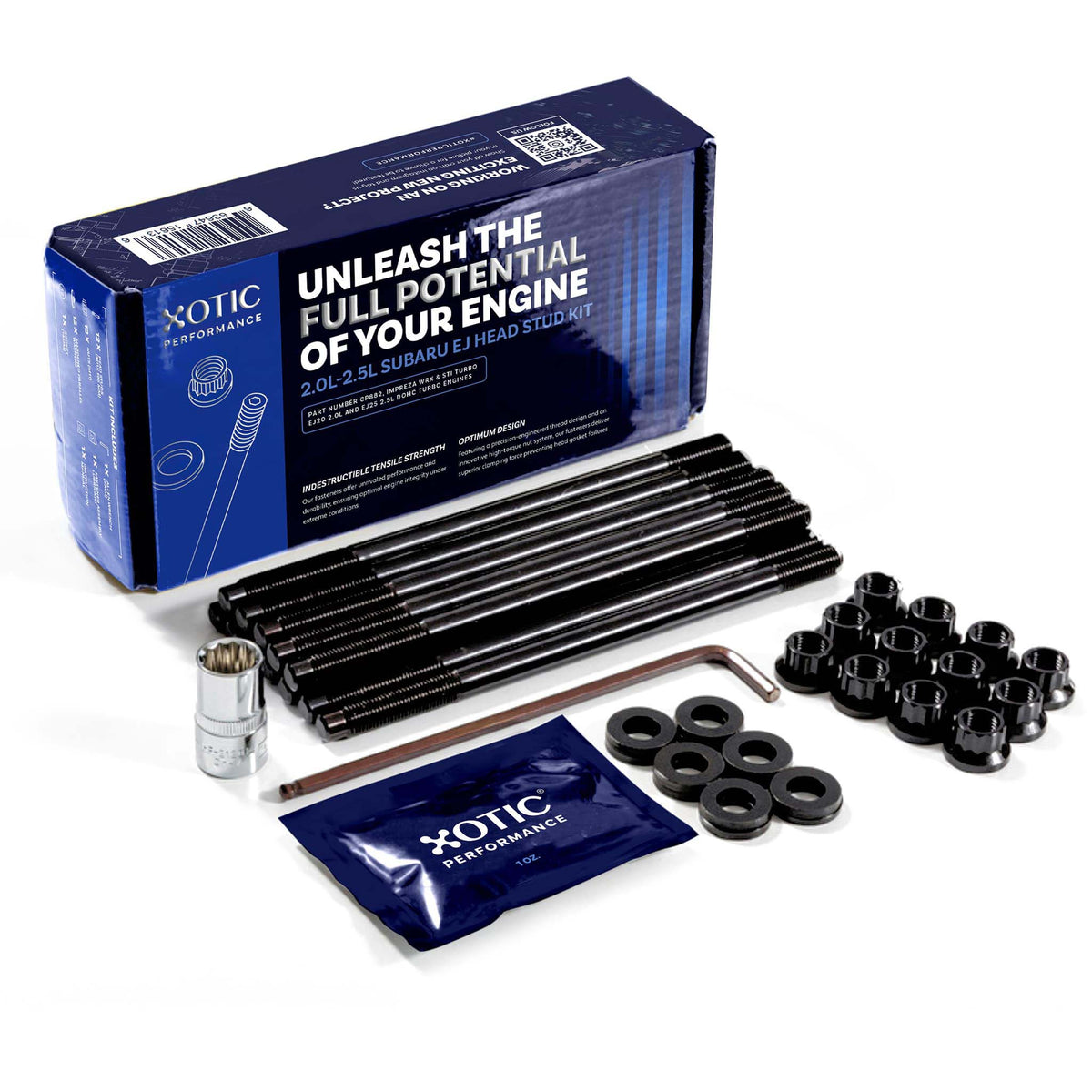 Head Stud Kit - 2002-2021 Subaru Impreza WRX STi EJ20 2.0L & EJ25 2.5L DOHC