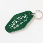 Arbonne Healthy Living Club Motel Keychain