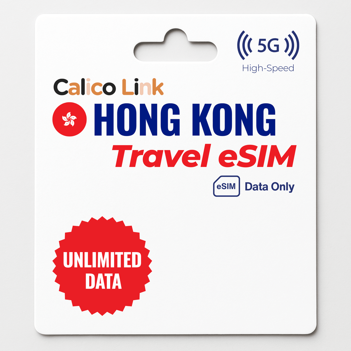 Hong Kong Travel eSIM Unlimited Data