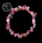 Strawberry Quartz Chip Bracelet