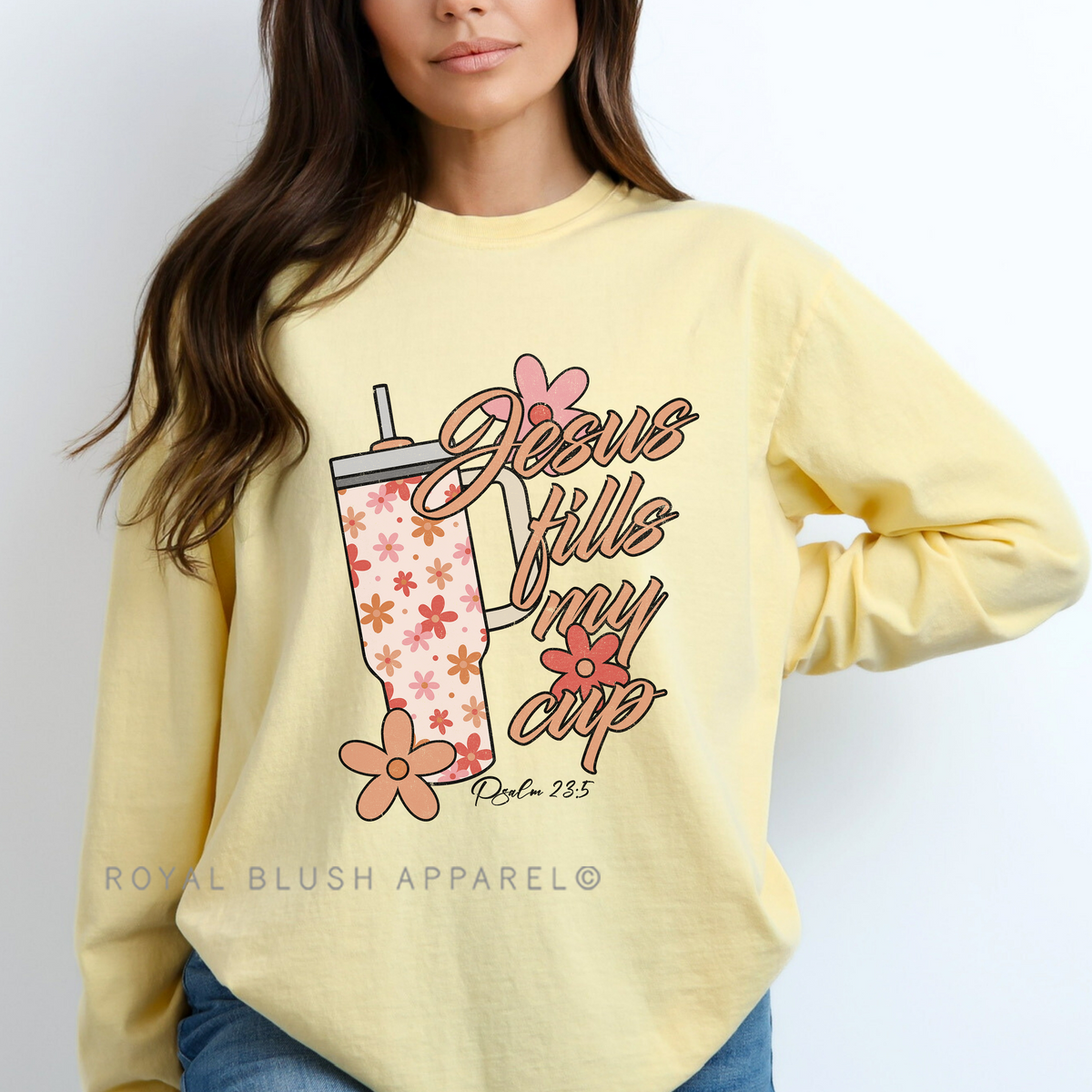 Jesus Fills My Cup DTF Transfer