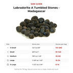 Labradorite A Tumbled Stones - Madagascar