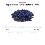 Lapis Lazuli E Tumbled Stones - Mini