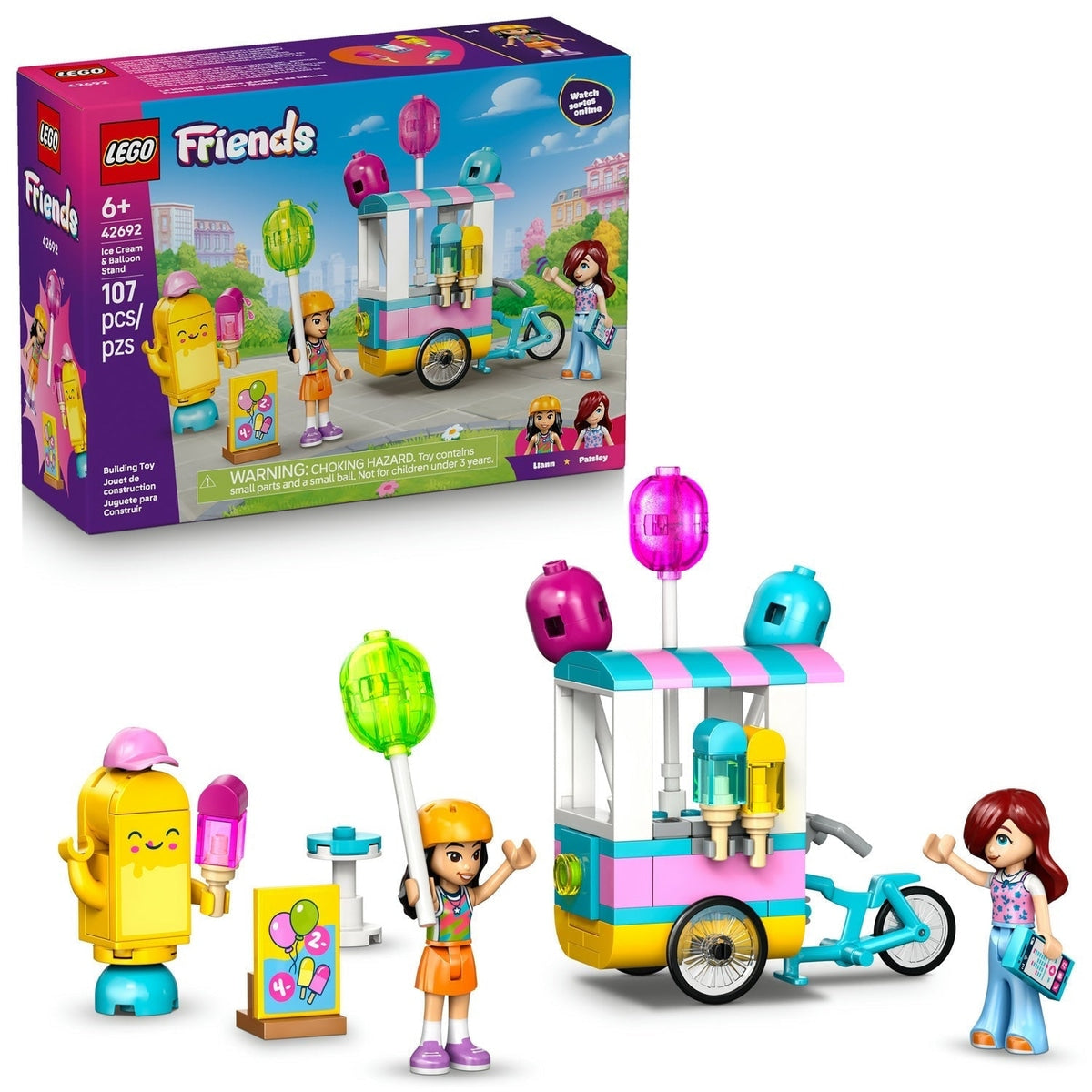 LEGO Friends Ice Cream & Balloon Stand