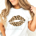 Leopard Lips DTF Transfer