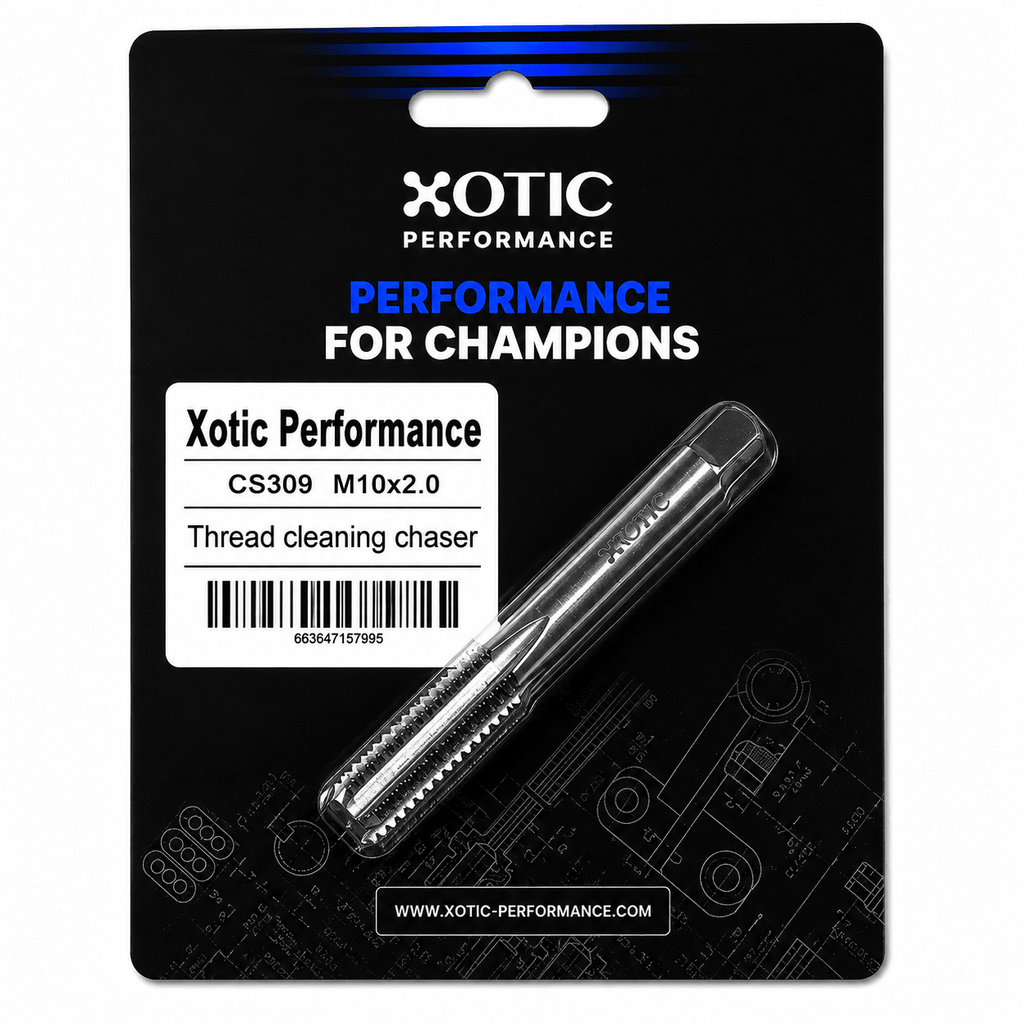 M10 x 2.0 x 3.55" Cleaning & Restoration Thread Chaser Tool
