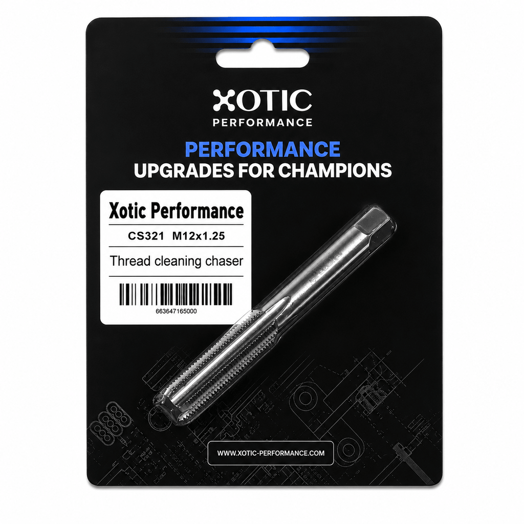 M12 x 1.25 x 3.94" Cleaning & Restoration Thread Chaser Tool