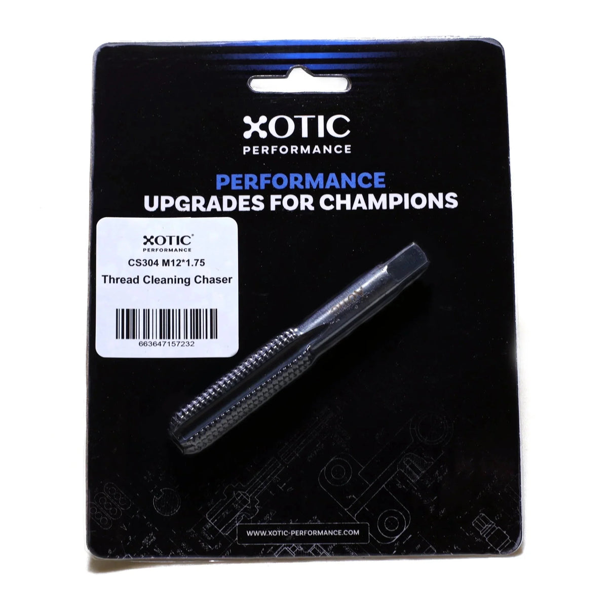 M12 x 1.75 x 3.35" Cleaning & Restoration Thread Chaser Tool