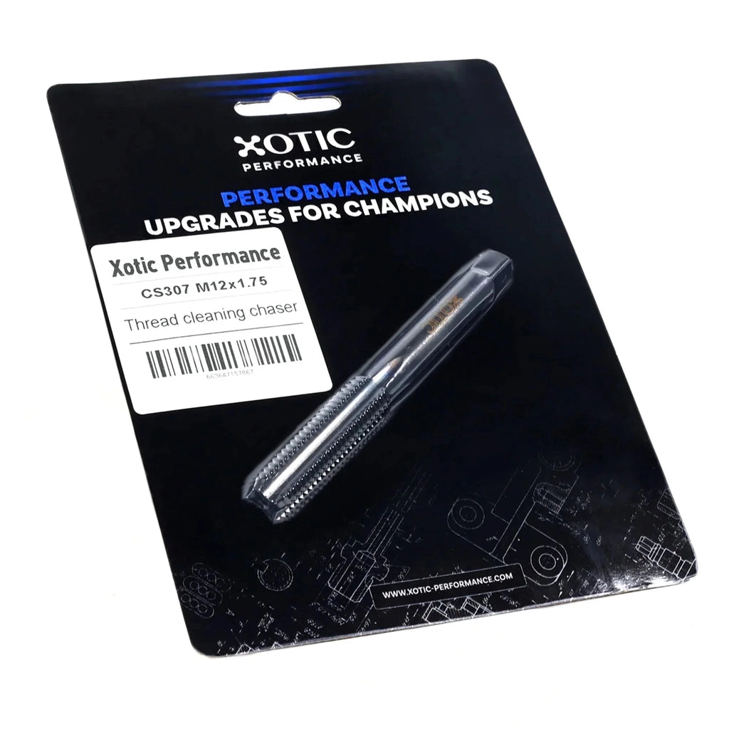 M12 x 1.75  x 3.95" OAL Cleaning & Restoration Thread Chaser Tool