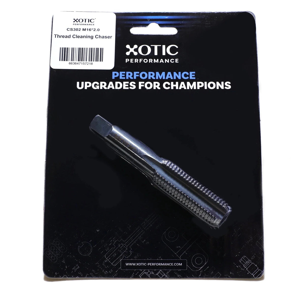 M16 x 2.0 x 3.78" Cleaning & Restoration Thread Chaser Tool