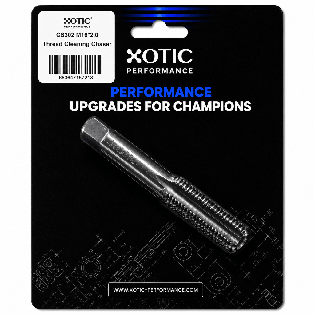 M16 x 2.0 x 3.78" Cleaning & Restoration Thread Chaser Tool
