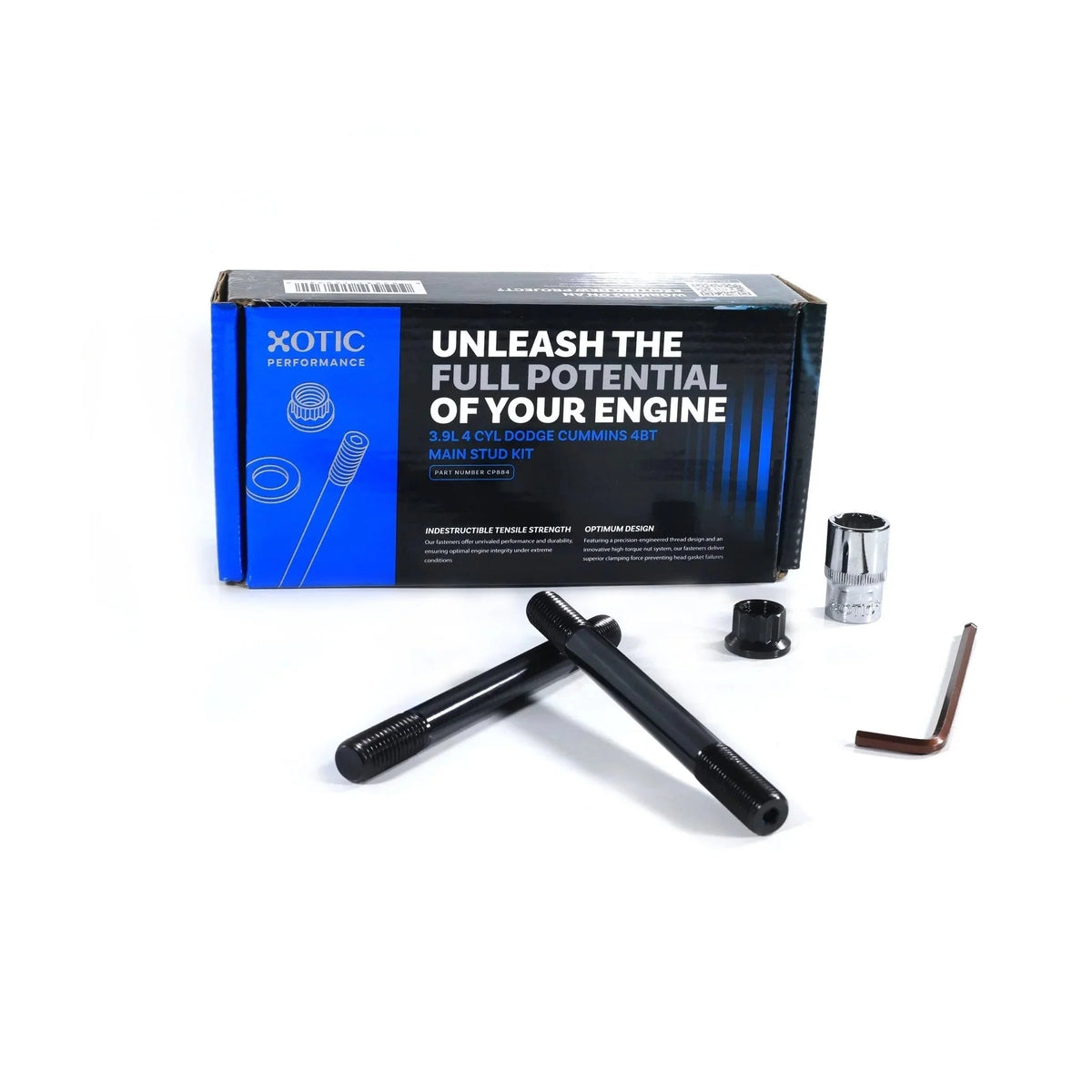 Main Stud Kit - 1983–1998 3.9L 4BT 4CYL Dodge Cummins