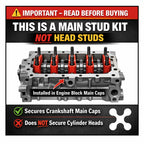 Main Stud Kit - 2003-2007 6.0L Ford Power Stroke