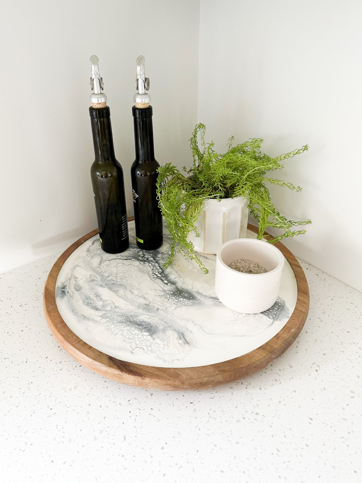 Acacia Lazy Susan