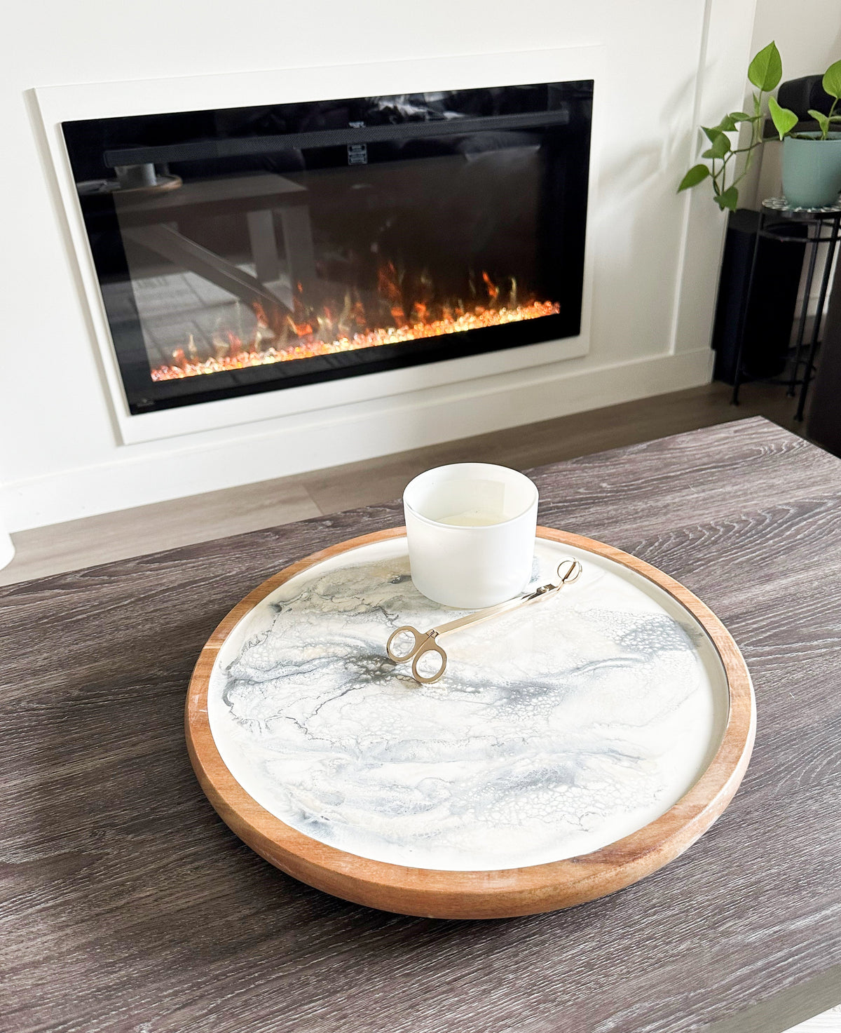 Acacia Lazy Susan