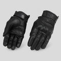 Open Road Men's Perforated Armored Leather Motorcycle Gloves