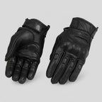 Open Road Men's Perforated Armored Leather Motorcycle Gloves