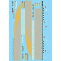 Microscale 87-1359 HO VIA Rail Canada F40PH-2 Rebuilt Diesel 2007+ Renaissance Scheme Decal Set NIB