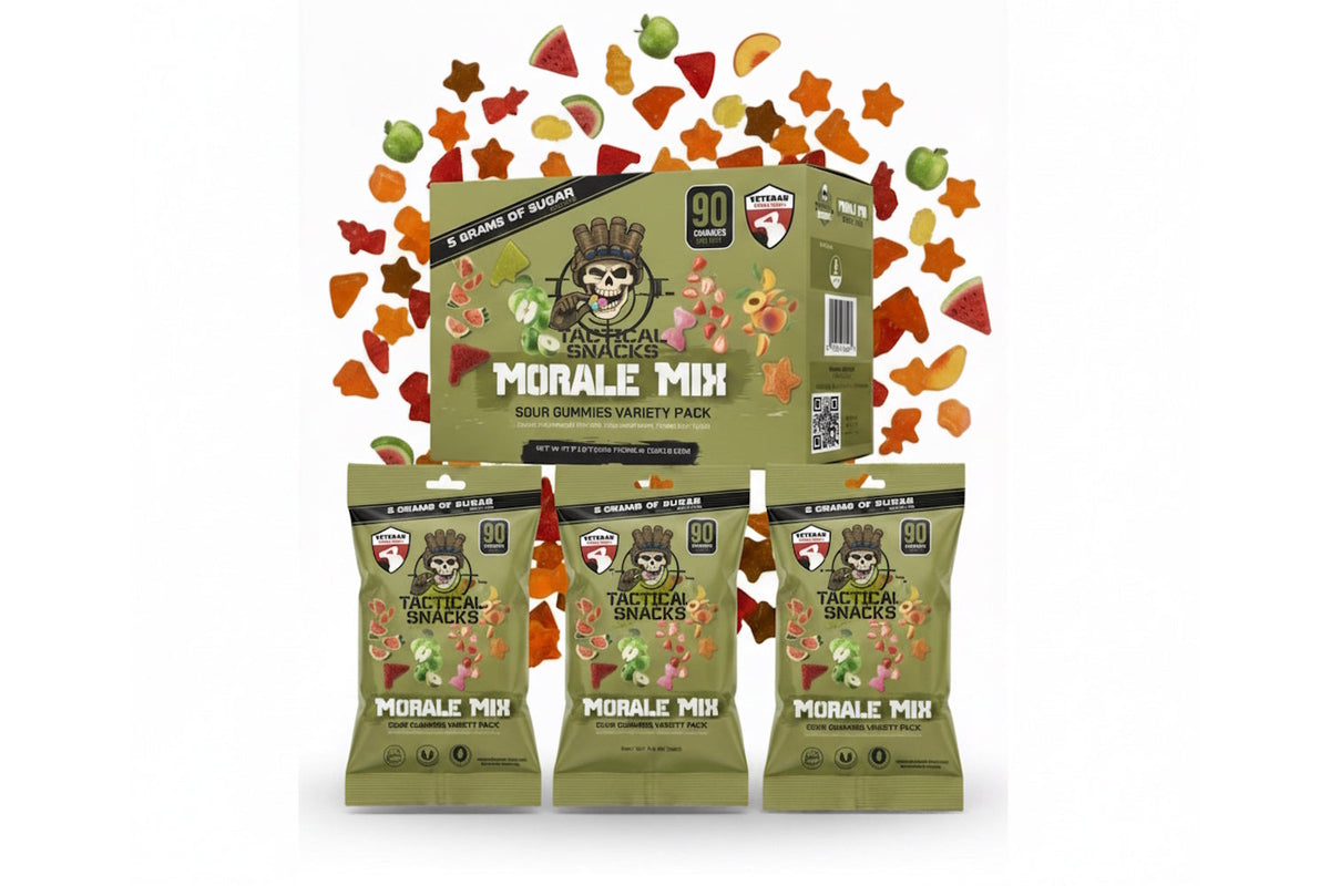 Tactical Snacks Gummy Candy Morale Mix (4 Flavors)