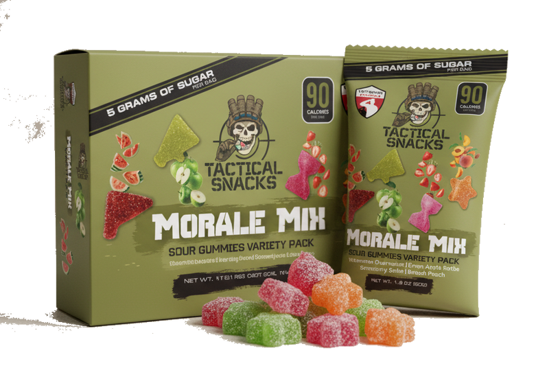 Tactical Snacks Gummy Candy Morale Mix (4 Flavors)