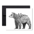 Mother Bear with Cub - Greeting Card