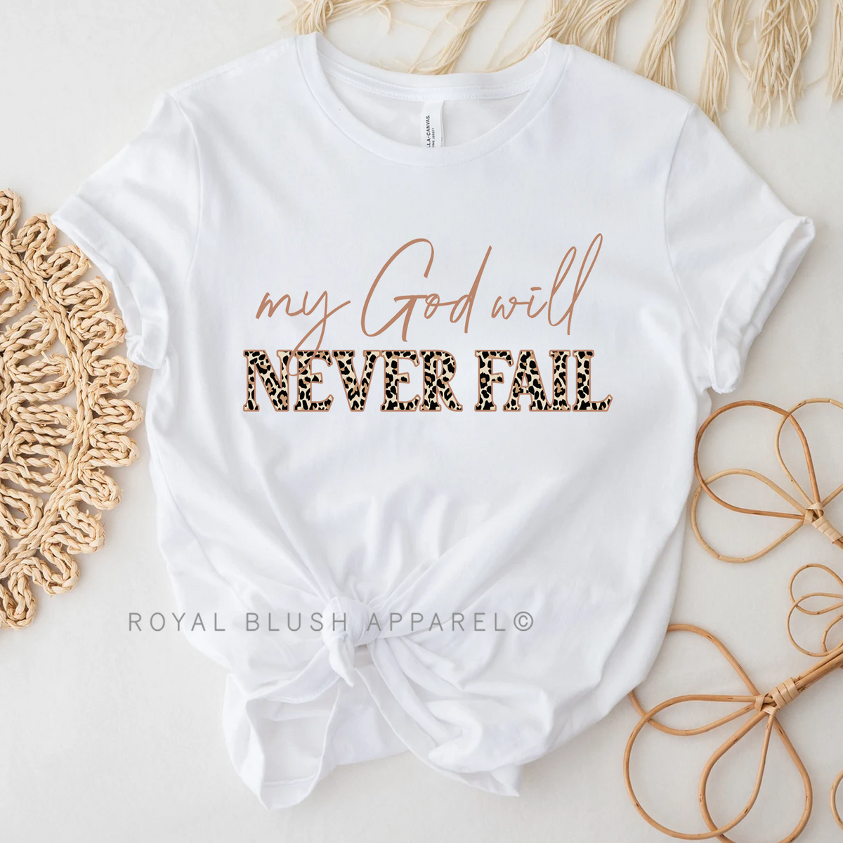 My God Will Never Fail Graphic T-Shirt