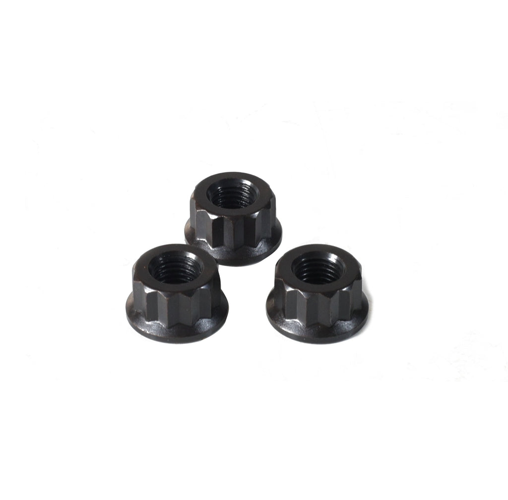 12-Point Nuts M10 x 1.25 Socket Size 16mm x 3 Pcs