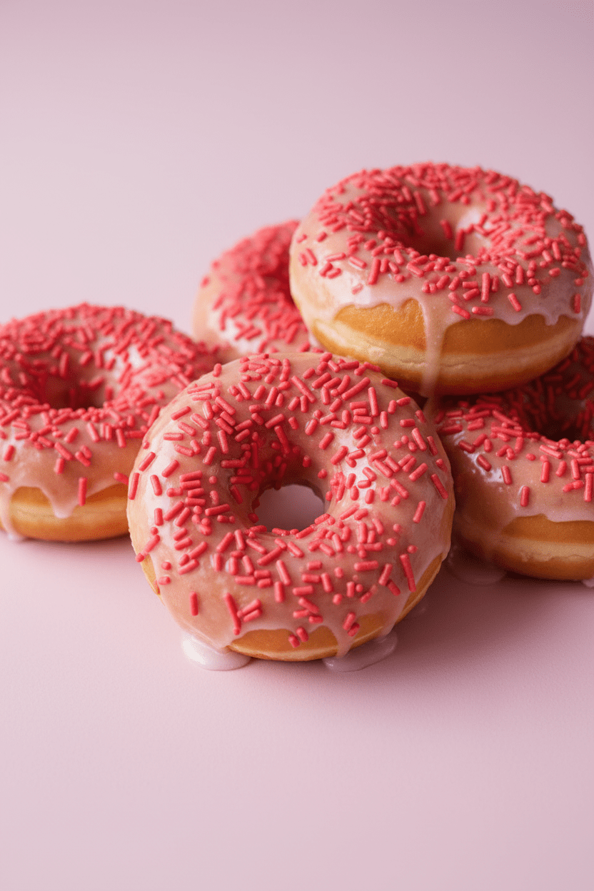 Natural Red Crunchy Sprinkles