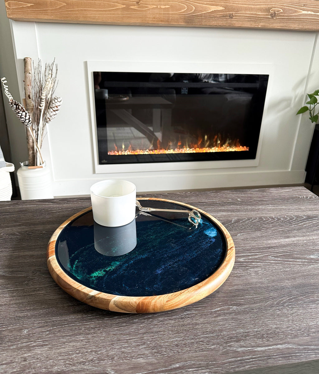 Acacia Lazy Susan