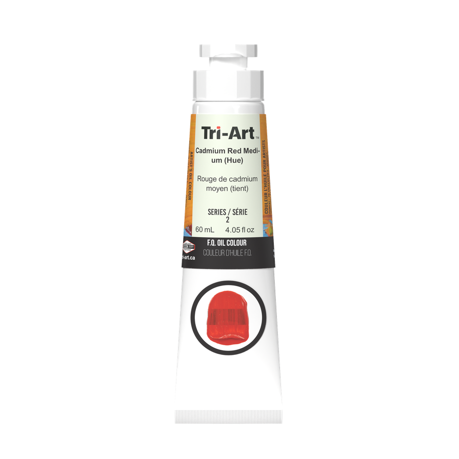 Tri-Art Oil Colours - Cadmium Red Medium Hue