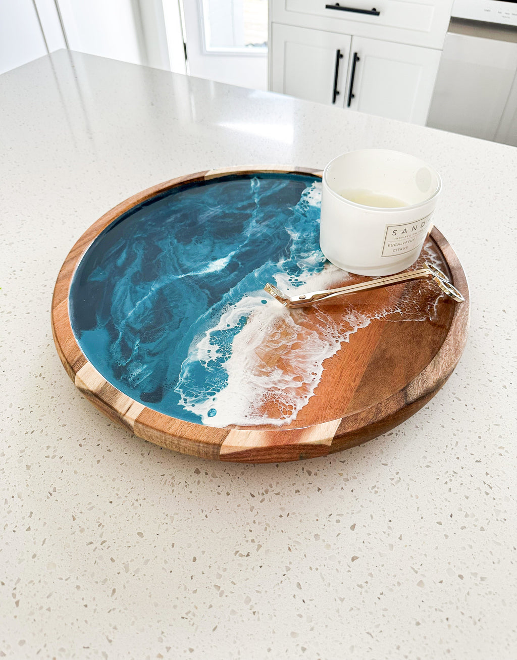 Acacia Lazy Susan