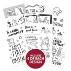Say It With Style Pocket Pads - Cute Christmas