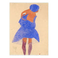 Austrian Egon Schiele Oil Paintings Posters
