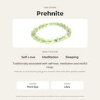 Prehnite Bead Bracelet