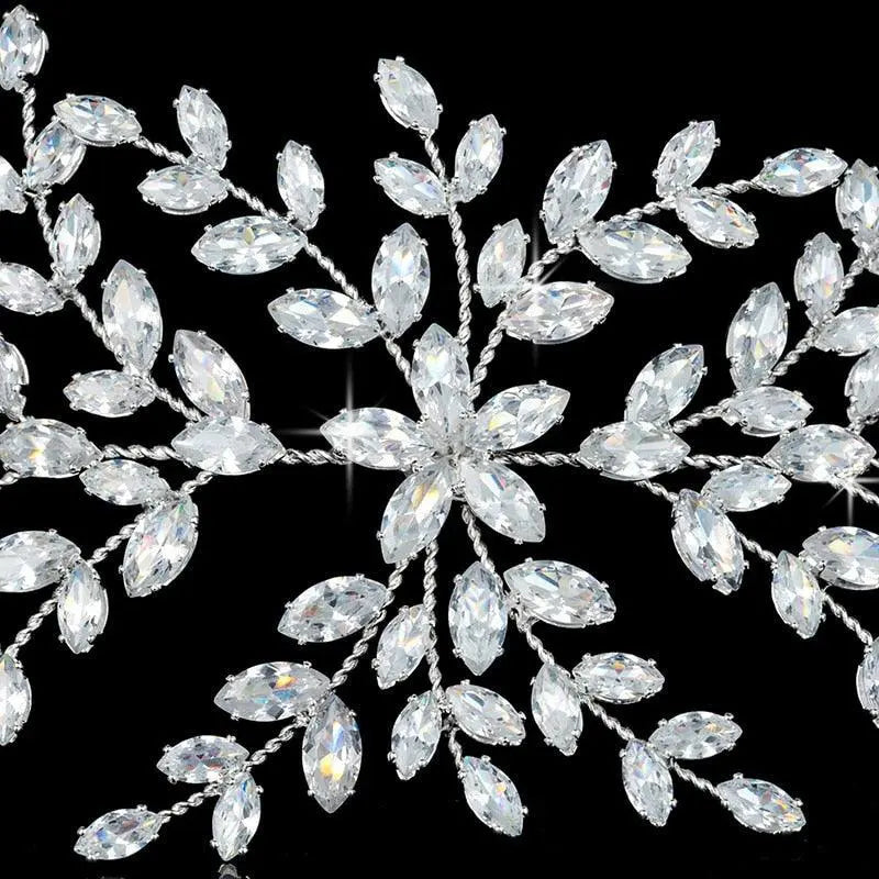 Fashion Wedding Tiaras Bride Crown With Zircon