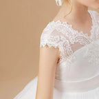 Glitter Gold Flower Girl Dress