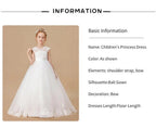 Glitter Gold Flower Girl Dress