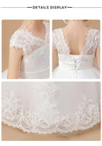 Glitter Gold Flower Girl Dress