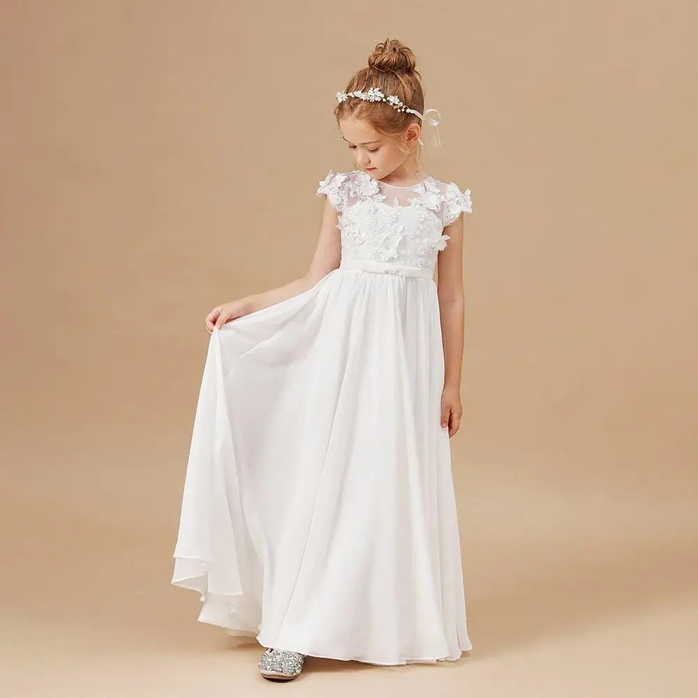 Elegant Flower Girl Pageant Dress