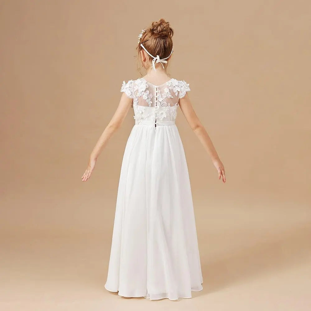 Elegant Flower Girl Pageant Dress