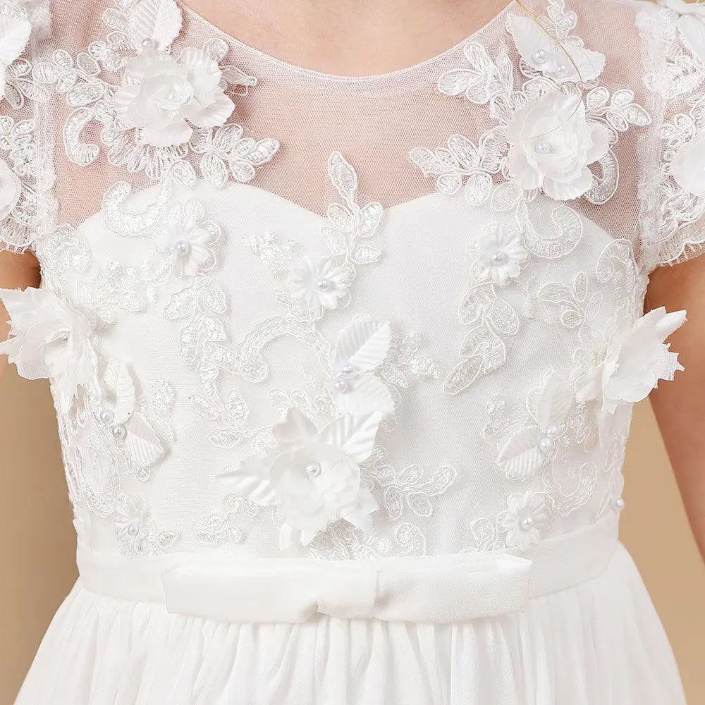 Elegant Flower Girl Pageant Dress