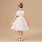 Girls Sleeveless Fancy Wedding Dress