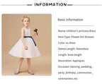 Girls Sleeveless Fancy Wedding Dress